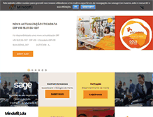 Tablet Screenshot of mindafil.pt